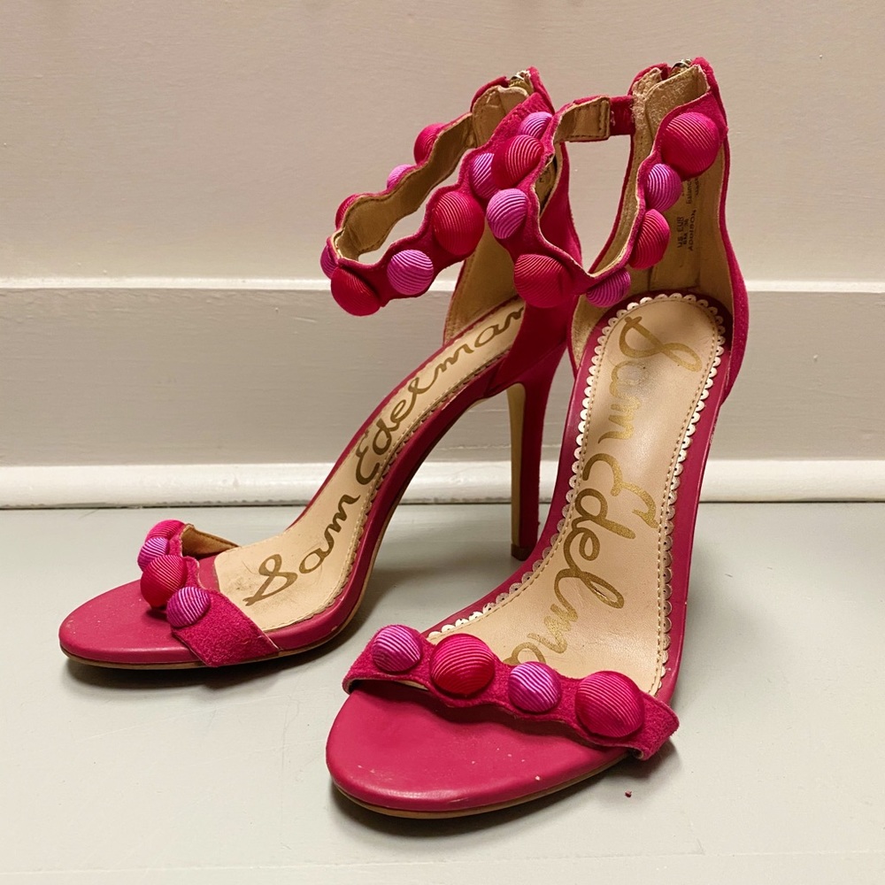 Pink Pom Heels